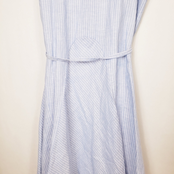 {Anthro} Mo:Vint sleeves shirt dress - Picture 9 of 10